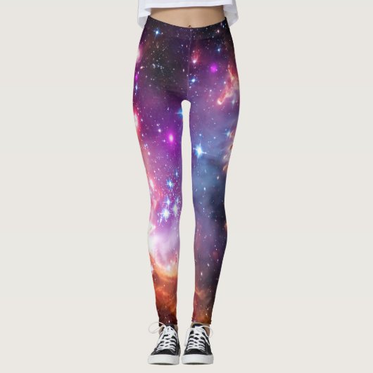 Falln Angelic Galaxy Leggings (Voorkant)