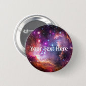 Falln Angelic Galaxy Ronde Button 5,7 Cm (Voorkant /achterkant)