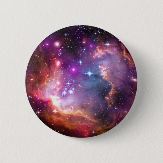 Falln Angelic Galaxy Ronde Button 5,7 Cm (Voorkant)