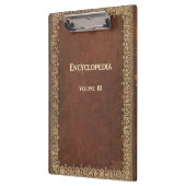 Falln Antiek Encyclopedie Boek Klembord (Links)