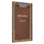 Falln Antiek Encyclopedie Boek Klembord (Rechts)