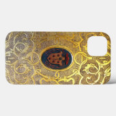 Falln Antiek Golden Swirls Boek Case-Mate iPhone Case (Achterkant (horizontaal))