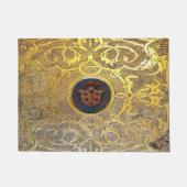 Falln Antiek Golden Swirls Deurmat (Voorkant)