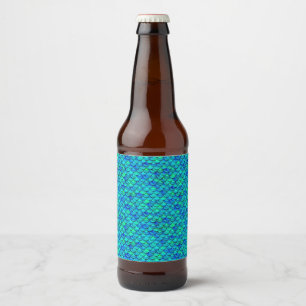 Falln Aqua Blue Scales Bier Etiket