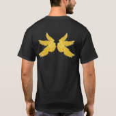 Falln Archangel Gabriel voor en achter T-shirt (Achterkant)