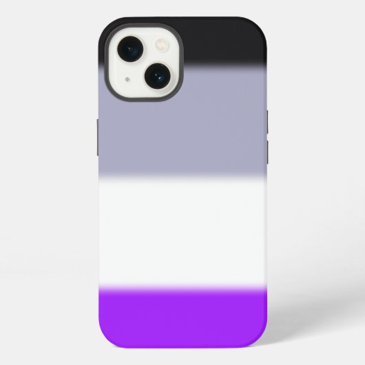 Falln Aseksuele Pride Vlag iPhone Hoesje (Achterkant)