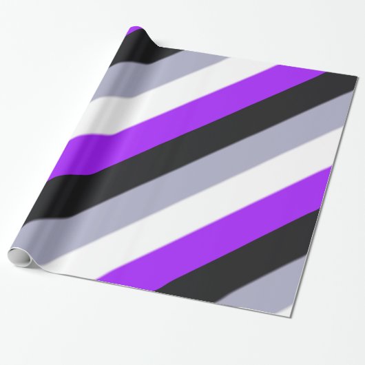 Falln Asexual Pride Flag Cadeaupapier (Uitgerold)