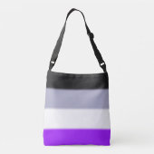 Falln Asexual Pride Flag Crossbody Tas (Achterkant)