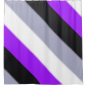 Falln Asexual Pride Flag Douchegordijn (Voorkant)