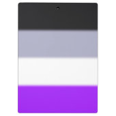 Falln Asexual Pride Flag Klembord (Achterkant)
