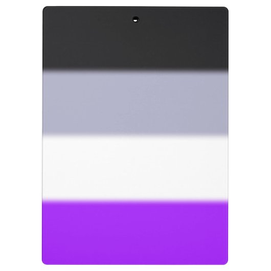 Falln Asexual Pride Flag Klembord (Achterkant)