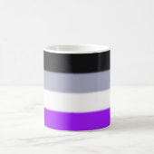 Falln Asexual Pride Flag Koffiemok (Center)