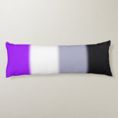 Falln Asexual Pride Flag Lichaamskussen (Achterkant)