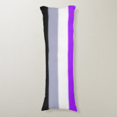 Falln Asexual Pride Flag Lichaamskussen (Voorkant Verticaal)