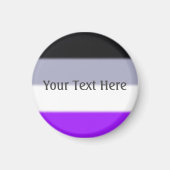 Falln Asexual Pride Flag Magneet (Voorkant)