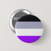 Falln Asexual Pride Flag Ronde Button 5,7 Cm (Voorkant /achterkant)