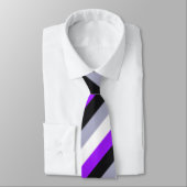 Falln Asexual Pride Flag Stropdas (Gebonden)