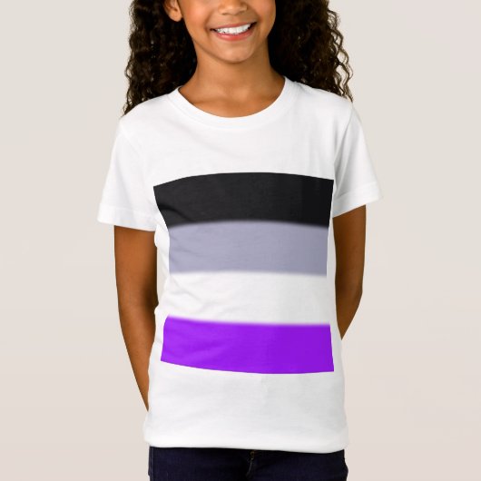 Falln Asexual Pride Flag T-shirt (Voorkant)