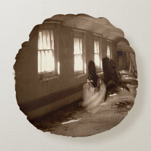 Falln Asylum Angel Rond Kussen
