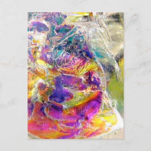 Falln Aura Crystal Briefkaart (Voorkant)