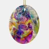 Falln Aura Crystal Keramisch Ornament (Rechts)