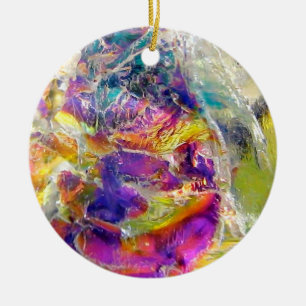 Falln Aura Crystal Keramisch Ornament