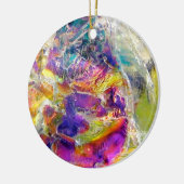 Falln Aura Crystal Keramisch Ornament (Links)