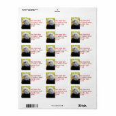 Falln Bald Eagle Liberty Etiket (Full Sheet)