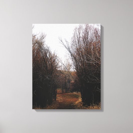 Falln Bannack Overgrowth Canvas Afdruk (Voorkant)