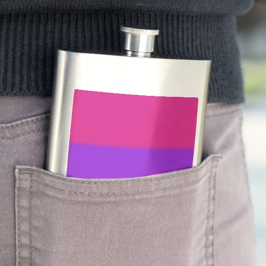 Falln Bisexual Pride Flag Flacon (Voorbeeld)