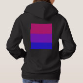 Falln Bisexual Pride Flag Hoodie (Achterkant)