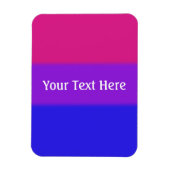 Falln Bisexual Pride Flag Magneet (Verticaal)