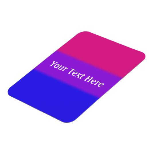 Falln Bisexual Pride Flag Magneet (Linkerzijde)