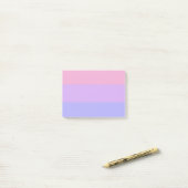 Falln Bisexual Pride Flag Post-it® Notes (Op bureau)