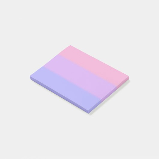 Falln Bisexual Pride Flag Post-it® Notes (Schuin)