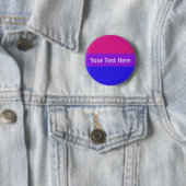 Falln Bisexual Pride Flag Ronde Button 5,7 Cm (In situ)