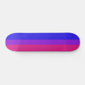 Falln Bisexual Pride Flag Skateboard (Horizontaal)