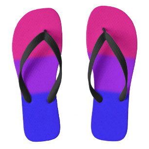 Falln Bisexual Pride Flag Teenslippers