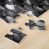 Falln Black en White Scales Legpuzzel (Zijkant)