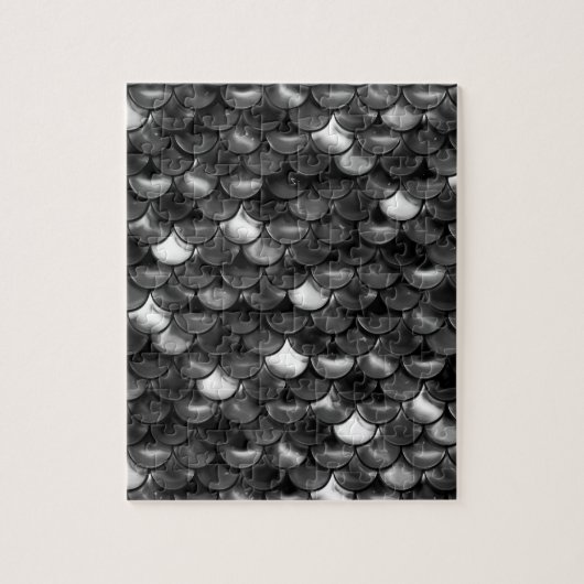 Falln Black en White Scales Legpuzzel (Verticaal)