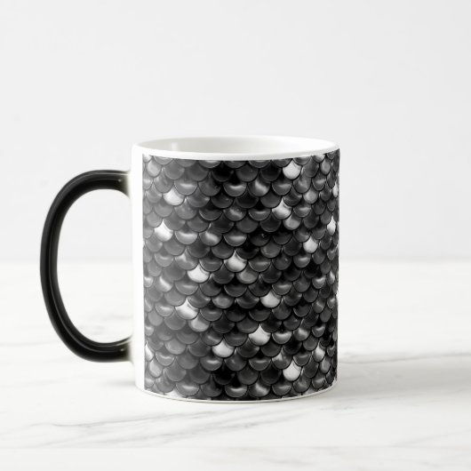 Falln Black en White Scales Magische Mok (Links)