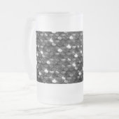 Falln Black en White Scales Matglas Bierpul (Voorkant links)
