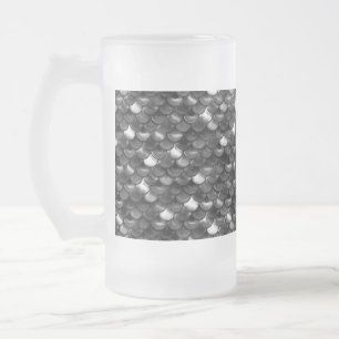 Falln Black en White Scales Matglas Bierpul