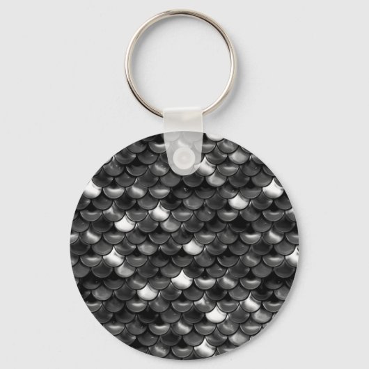 Falln Black en White Scales Sleutelhanger (Voorkant)
