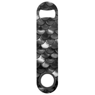 Falln Black en White Scales Speed Flessenopener