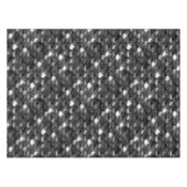Falln Black en White Scales Tafelkleed (Voorkant (Horizontaal))