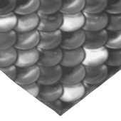 Falln Black en White Scales Tafelkleed (Gekanteld)