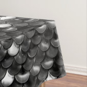 Falln Black en White Scales Tafelkleed (Voorbeeld)