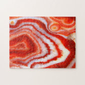 Falln Bloed Oranje Agaat. Legpuzzel (Horizontaal)