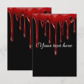 Falln Blood Drivers zwart (Voorkant / Achterkant)